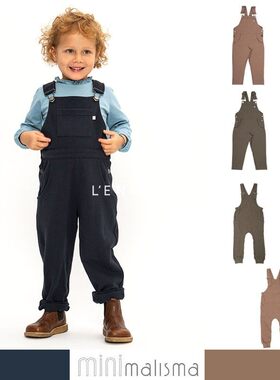 7折■LENFANCE 现货  Minimalisma 24AW 儿童秋冬百搭休闲背带裤