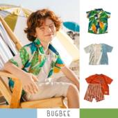 现货Bugbee 26SS男童巴西小众印花衬衫 T恤短裤 9折■LENFANCE 套装