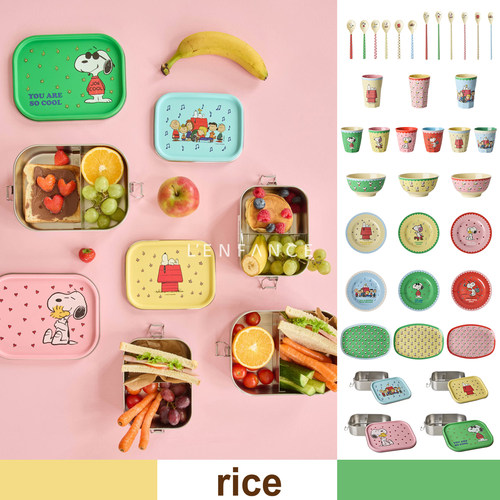 rice搅拌勺水杯碗盘不锈钢餐盒