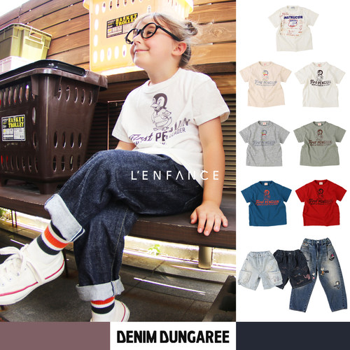 Denimdungaree日本DD儿童T恤
