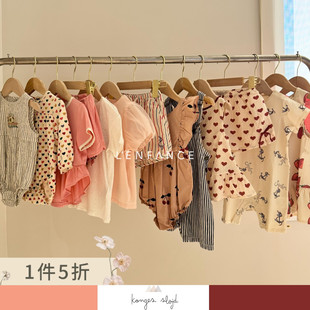 包屁衣连衣裙背带裤 5折■Konges 儿童T恤短裤 25SS折扣合集 Slojd