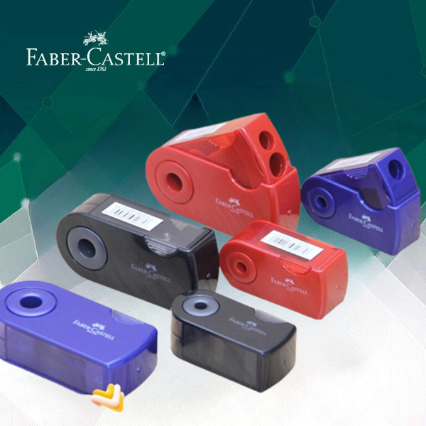 辉柏嘉笔刨单双孔卷笔刀耐用削笔器学生绘画素描美术专用转笔刀