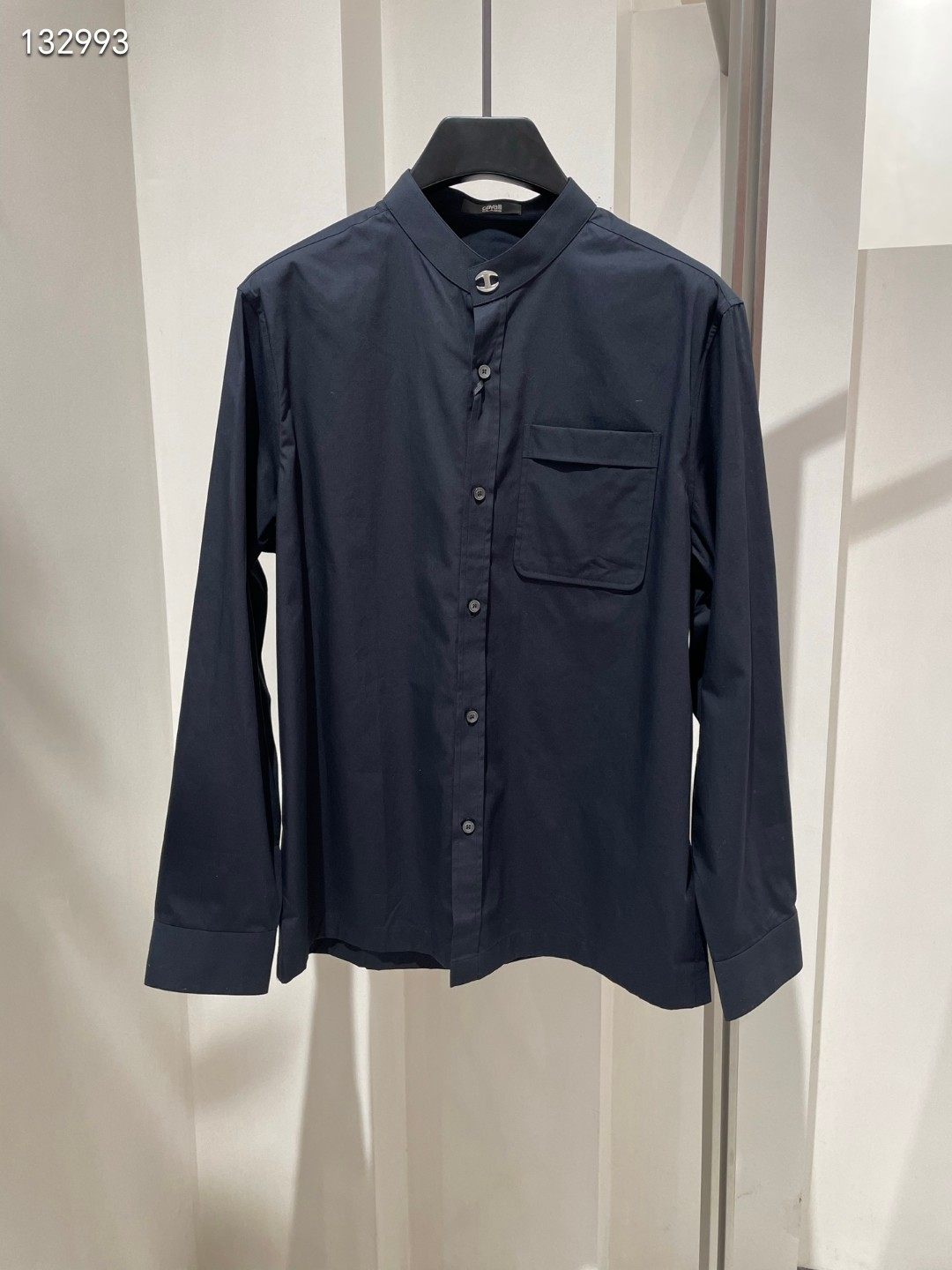 Cavalli Class 25秋冬新款男装长袖衬衫纯棉衬衣