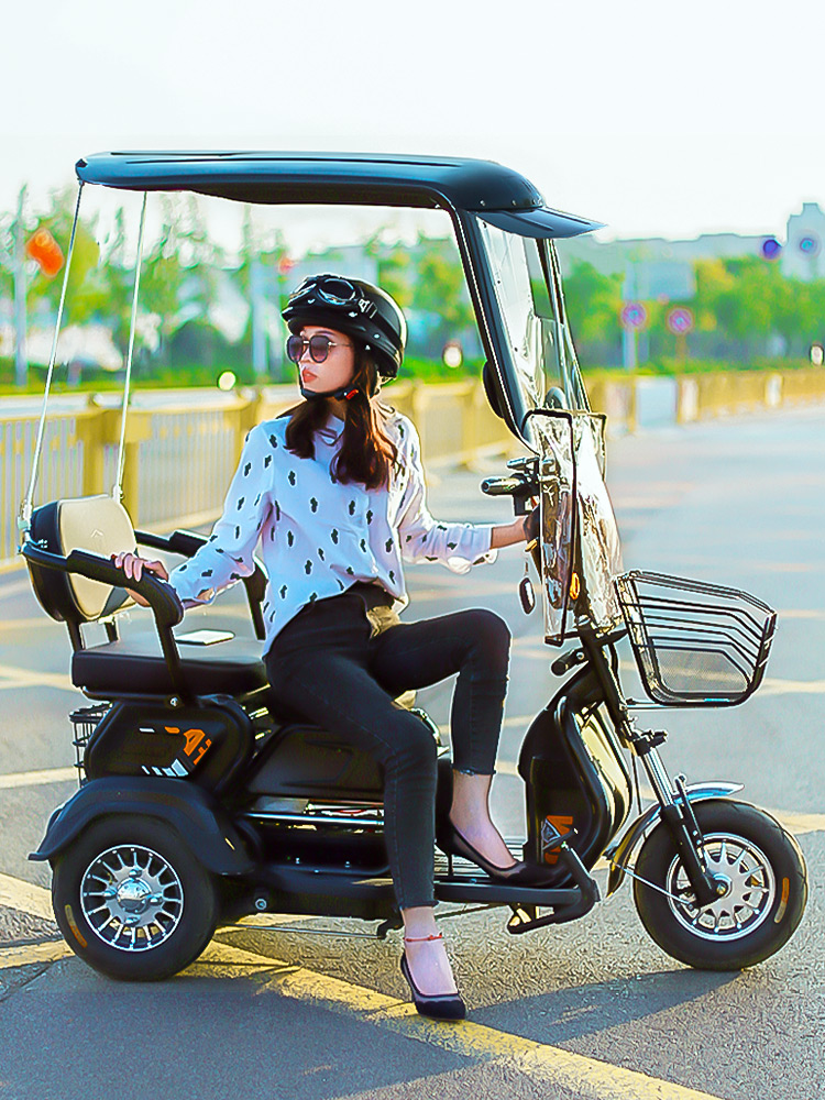 电动三轮车遮雨棚新款防晒防雨遮阳伞老年车小型电瓶车挡风罩车篷