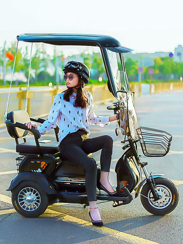 电动三轮车遮雨棚新款防晒防雨遮阳伞老年车小型电瓶车挡风罩车篷