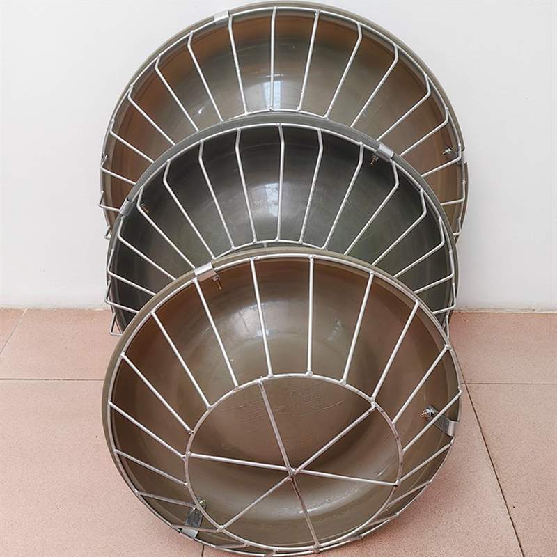 新款耐摔耐用牛筋盆家禽家畜鸡鸭鹅料槽猪狗羊用食槽饲料盆打不翻