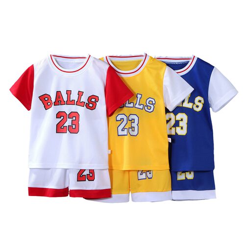 速干儿童运动套装篮球服儿童