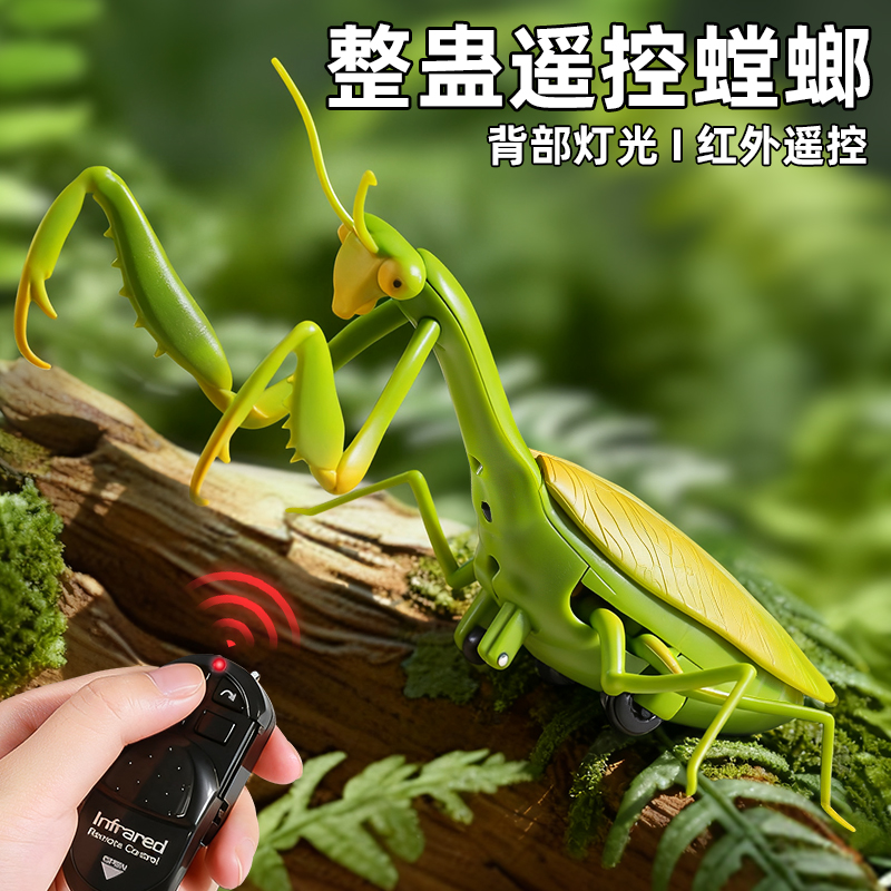 【遥控螳螂】仿真爬行