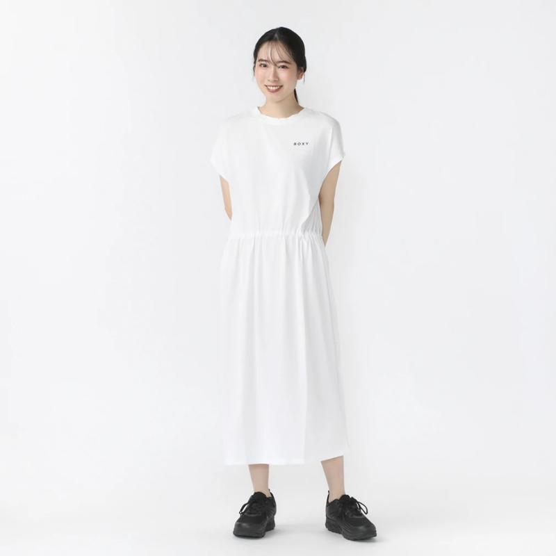 Roxy女士防晒泳后连衣裙烟绿白黑 polyester速干透气春夏新款