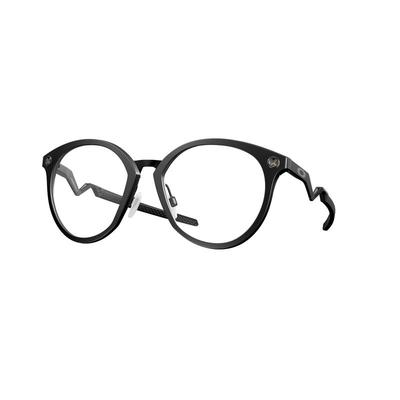 Oakley欧克利男士眼镜架圆形全框黑色钛金属日常佩戴办公眼镜框