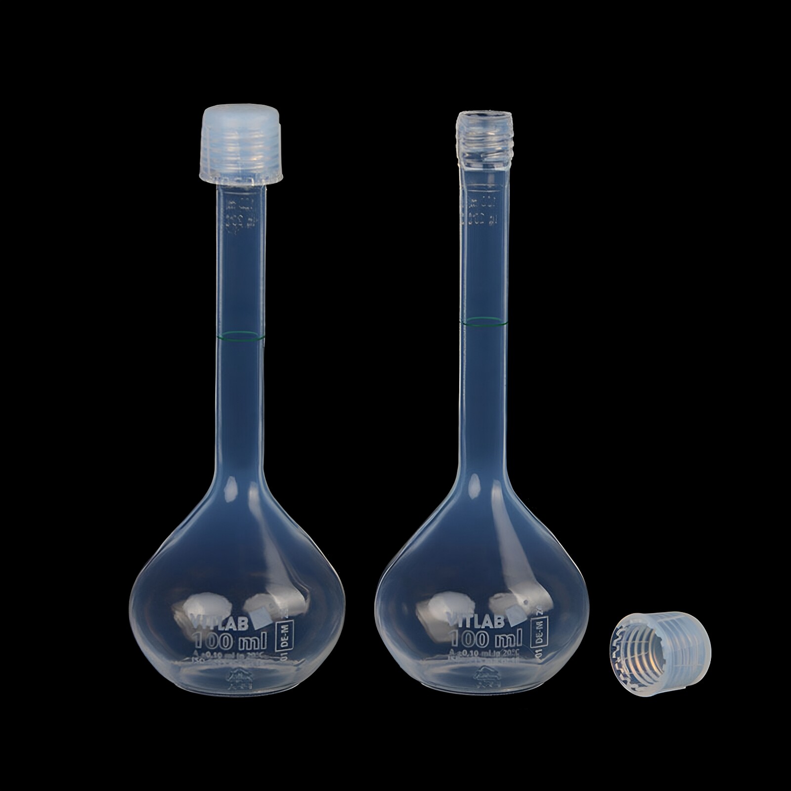 PFA容量瓶A级四氟进口摇瓶100ml