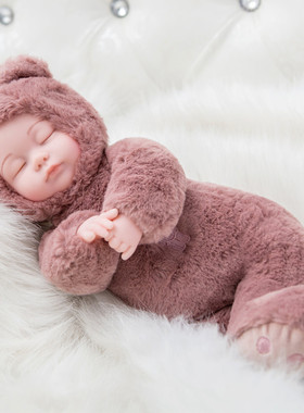 毛绒玩具女孩抱枕女生睡觉熊玩偶公仔仿真婴儿洋小兔子可爱布娃娃