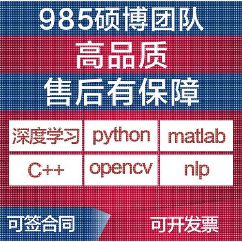 python算法复现优化图像识别强化学习深度学习Matlab建模仿真指导