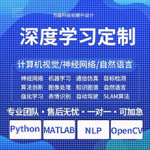python图像识别c++接单深度学习代做matlab程序代程式设计c#算法