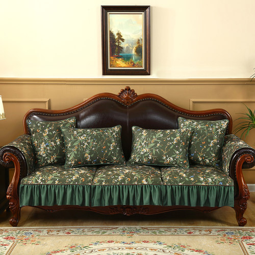 高级感全包防尘沙发垫套罩