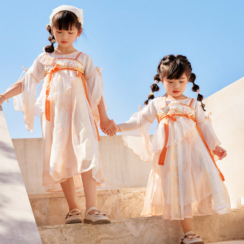 西子问女童汉服原创设计