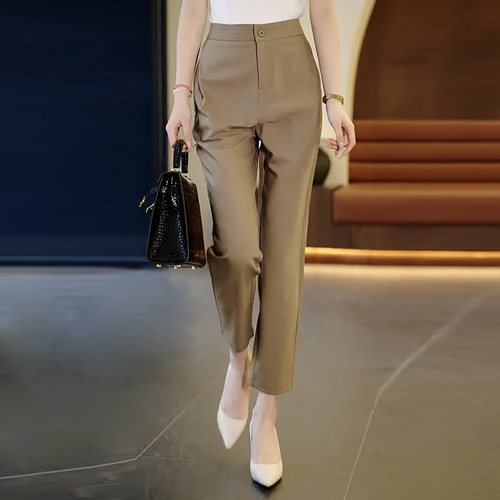 新款爆款西装裤休闲烟管裤