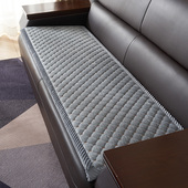 简约办公沙发垫秋冬真皮沙发垫防滑商务沙发垫子毛绒垫子保暖椅垫