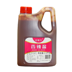 逗嘴乐香辣酱2.1kg*6桶 拌饭酱烤肉拌饭脆皮鸡饭手抓饼调味酱商用