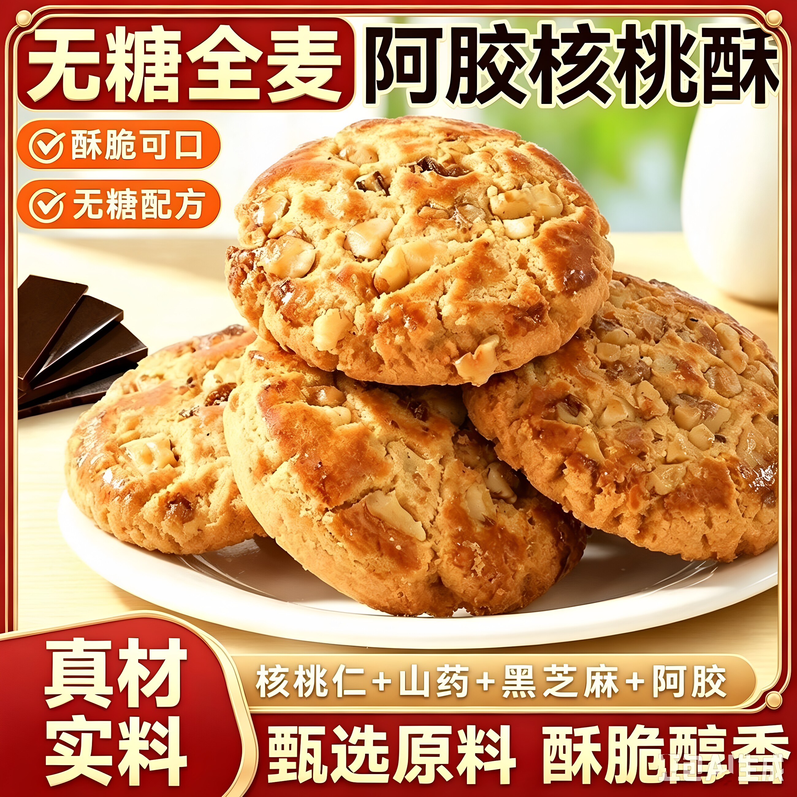 糖尿病人三高人群控糖专用零食
