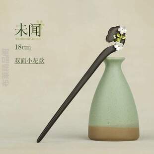 头饰神器子张发钗盘发时尚后脑勺钗发髻汉服长款国古装簪子]简约