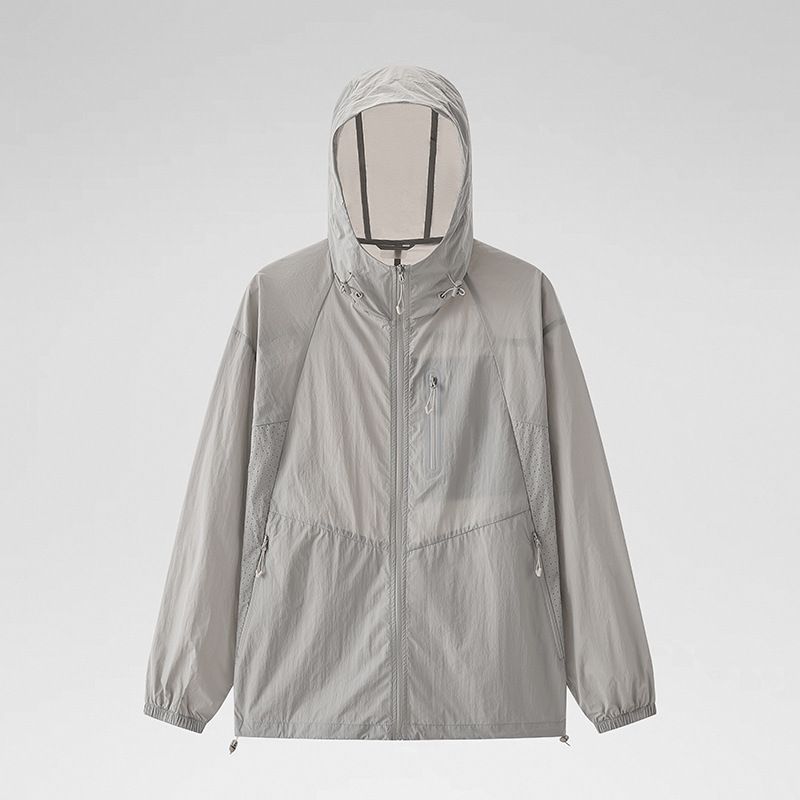 新款户外轻量防晒衣女凉感冰丝透气防晒外套夏季防紫外线防晒服男