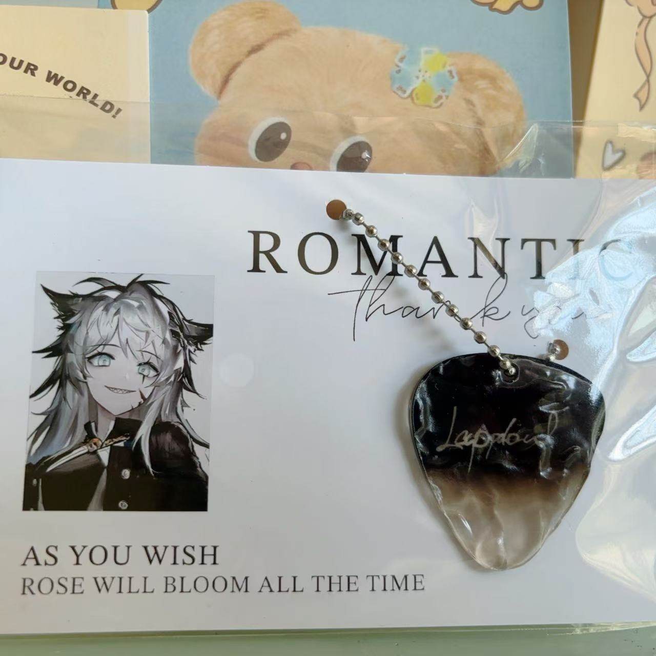 吉他拨片水波纹挂件明日方舟周边音律联觉系列拉普兰德w佩佩水