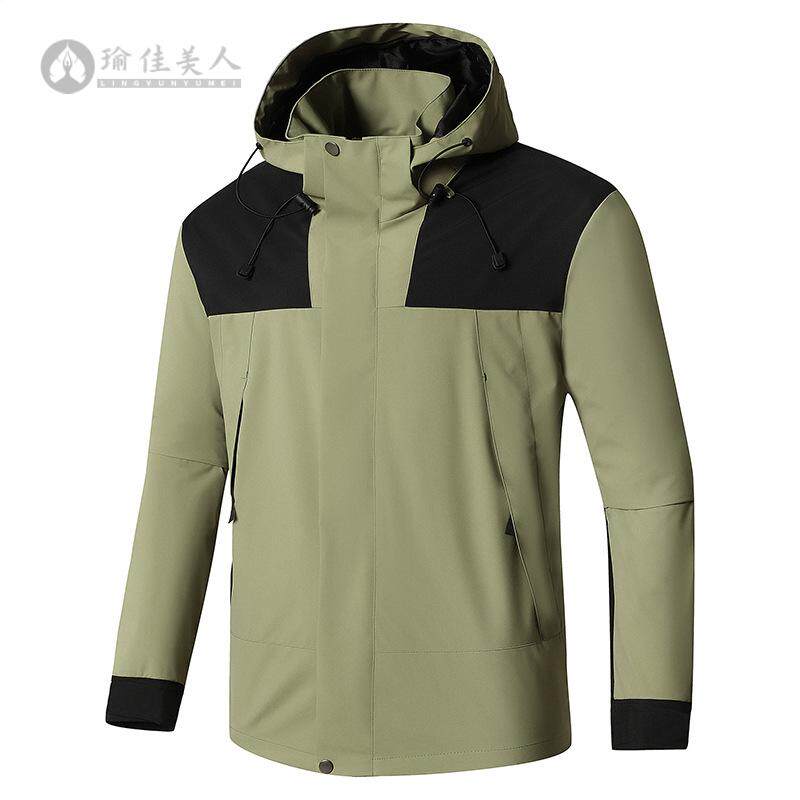 户外冲锋衣防风防水徒步户外登山服春秋薄款单层冲锋衣风衣