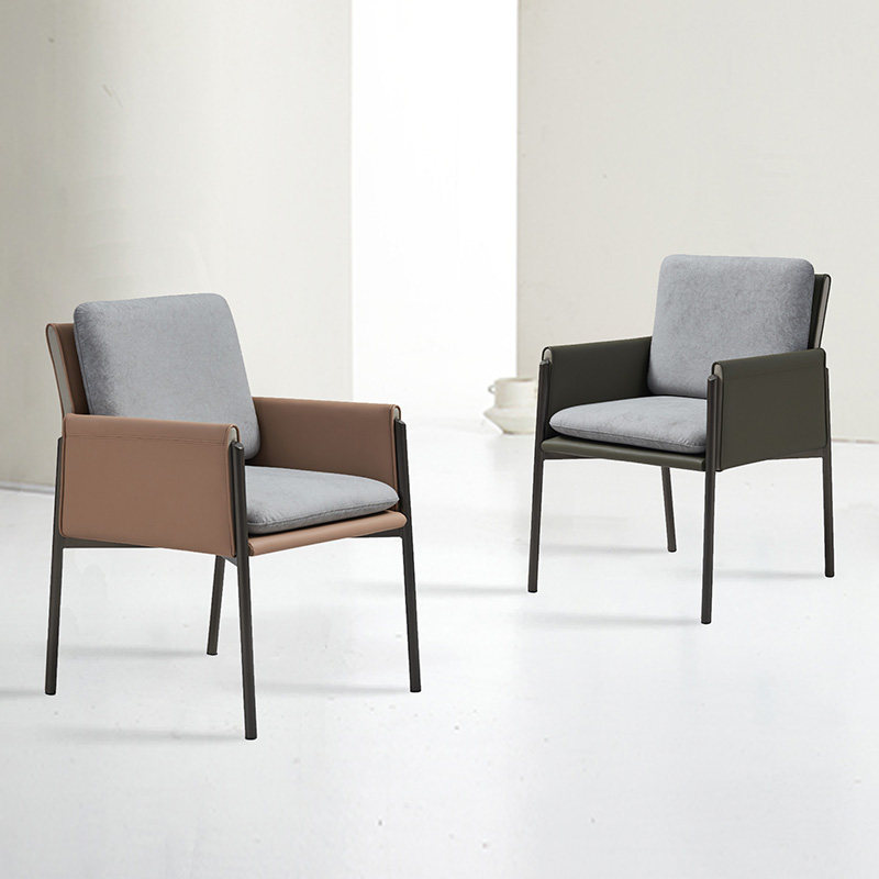 餐椅现代轻奢休闲餐桌椅设计师洽谈椅家用高级感意式软包靠背椅子,住宅家具,餐椅,淘宝优惠券,粉丝福利购,淘宝优惠卷