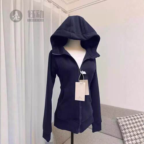 nd春季女休闲长袖连帽开衫外套