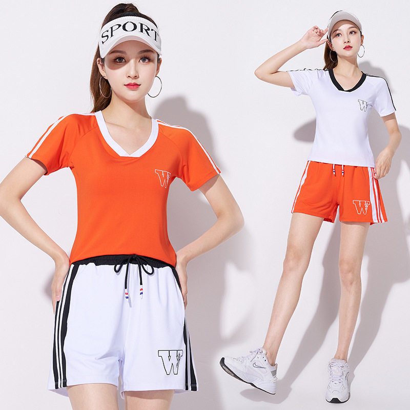 新款广场舞服装运动休闲套装|+