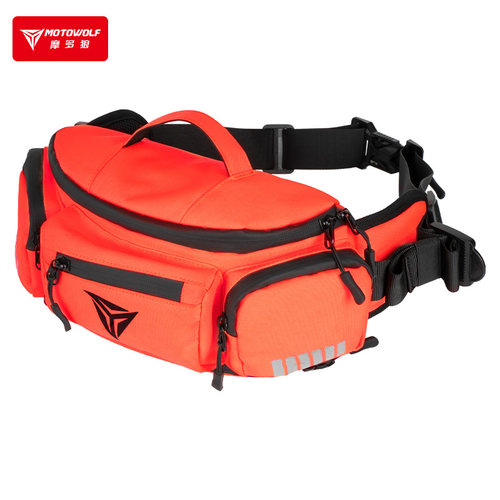摩多狼摩托车腰包骑士斜挎包