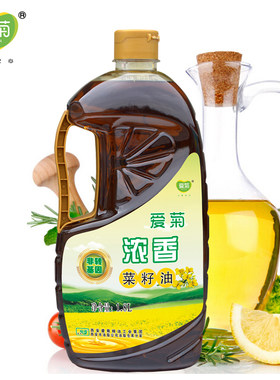 浓香菜籽油食用油爱菊