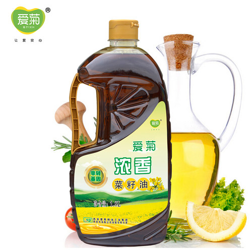 浓香菜籽油食用油爱菊