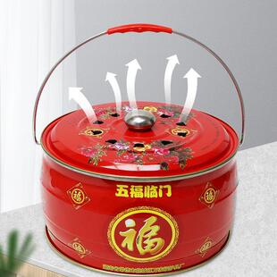 烧钱纸盆烧宝盆搬家火盆烧元宝桶炉子烧经桶家用入宅烧金桶化宝炉