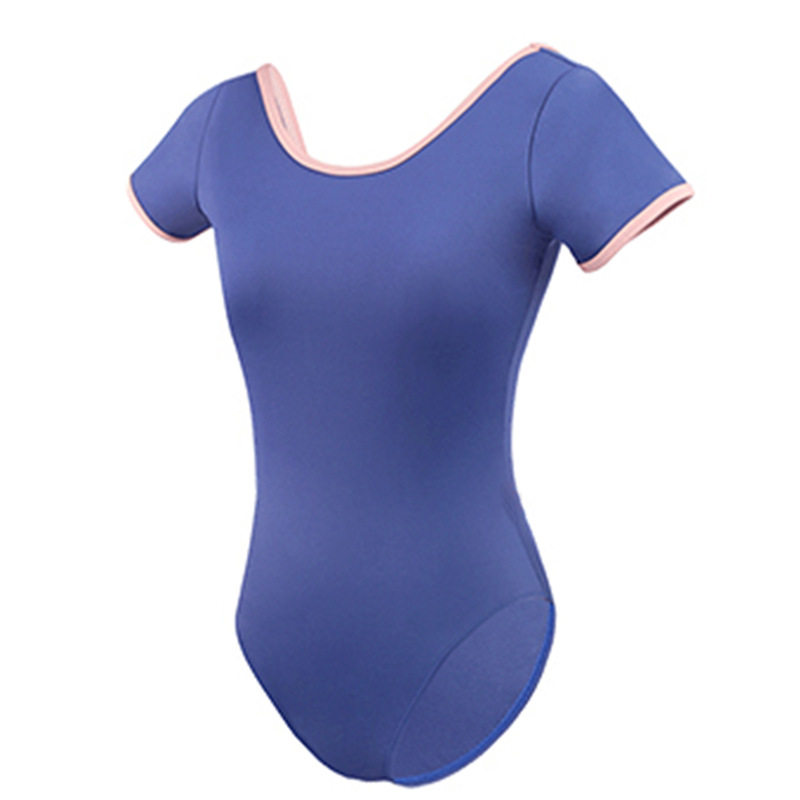 体操服成人芭蕾舞练功服短袖女