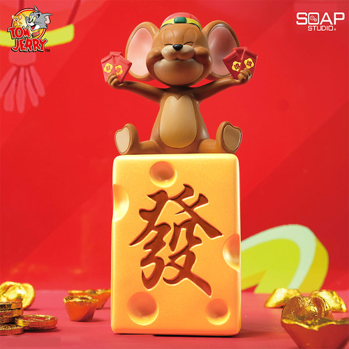 猫和老鼠财源滚滚手办soapstudio