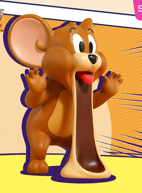 Soap Studio猫和老鼠惊呆杰瑞jerry鼠人偶潮玩手办生日礼物搞怪