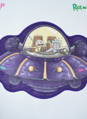 Soap Studio瑞克和莫蒂Rick and Morty法兰绒地毯家用床边卧室