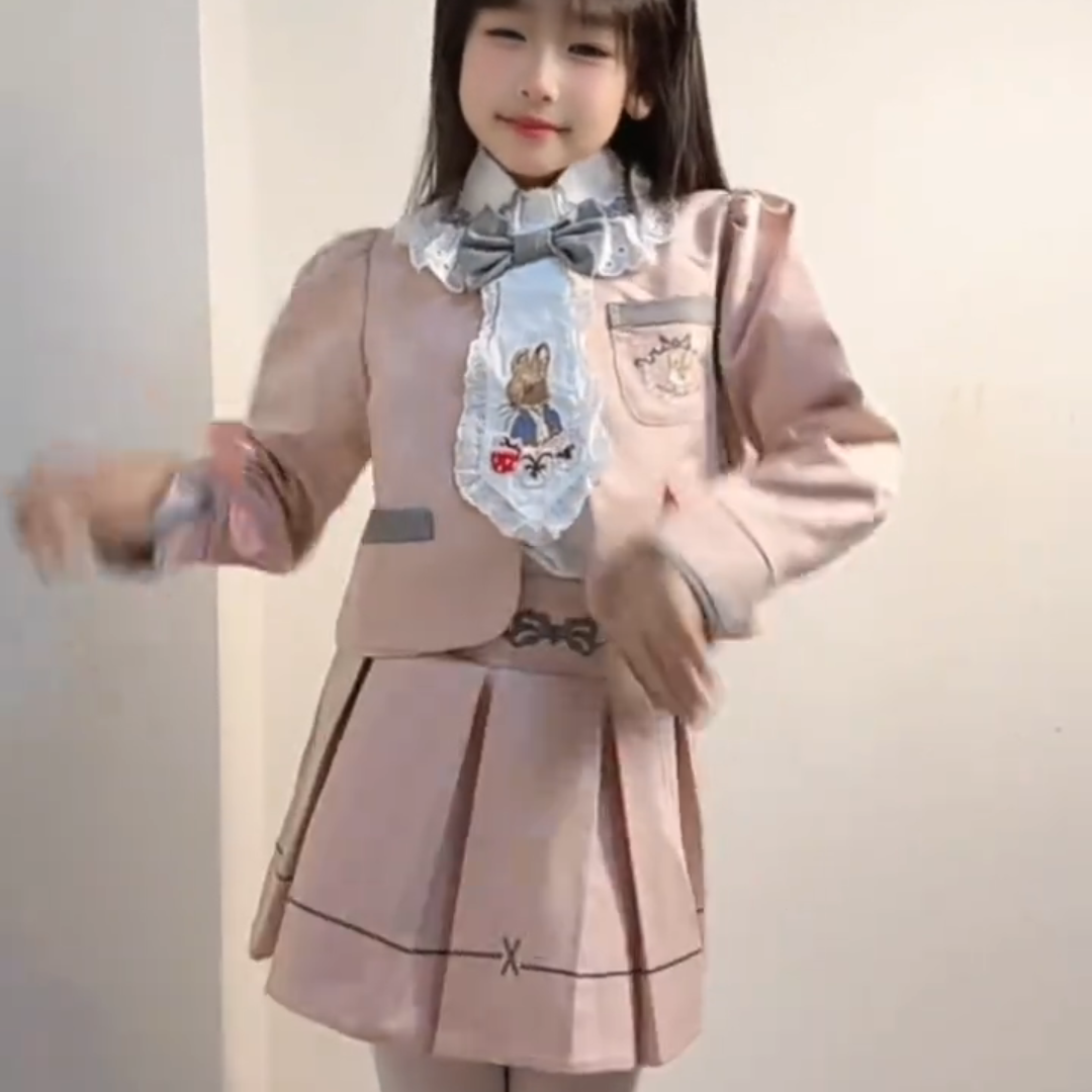 四件套时髦春秋2025新款学院风