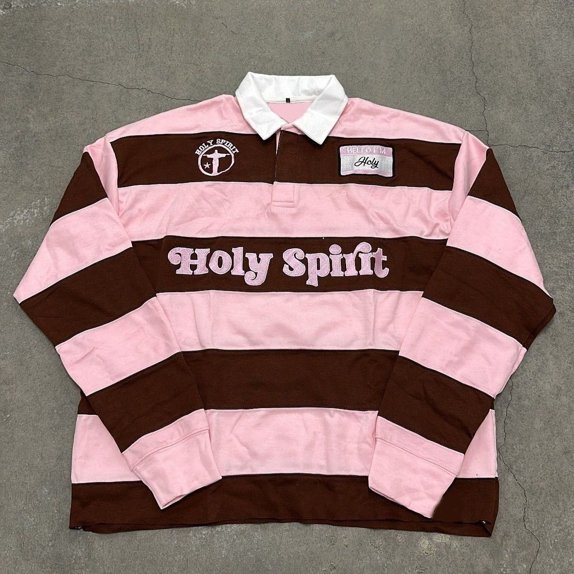 外贸条纹美式复古撞色条纹polo领卫衣新款宽松慵懒风oversize上衣,模玩/动漫/周边/娃圈三坑/桌游,Cosplay女装/cos女装,淘宝优惠券,粉丝福利购,淘宝优惠卷