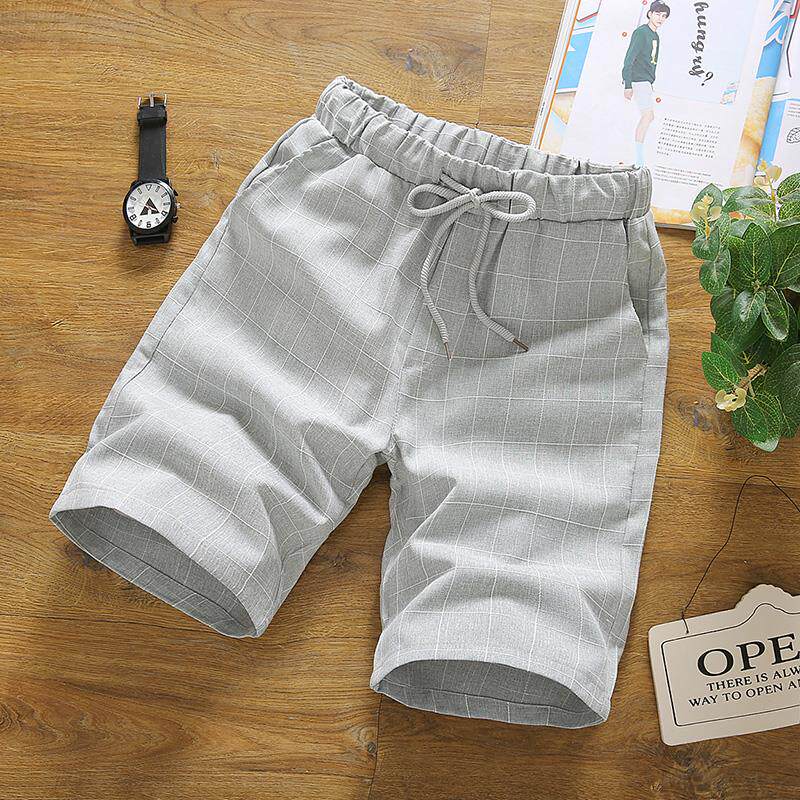 短褲爸爸短中學生健身韓版男士2019休閑透氣到膝蓋七分褲馬褲潮流在類目 男裝, 休閒褲中 - 來自Buy2taobao.com提供專業的淘寶代購服務