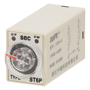 中继通电延时继电器H3Y-2/4 ST6P时间继电器控制器AC220VDC24V12V