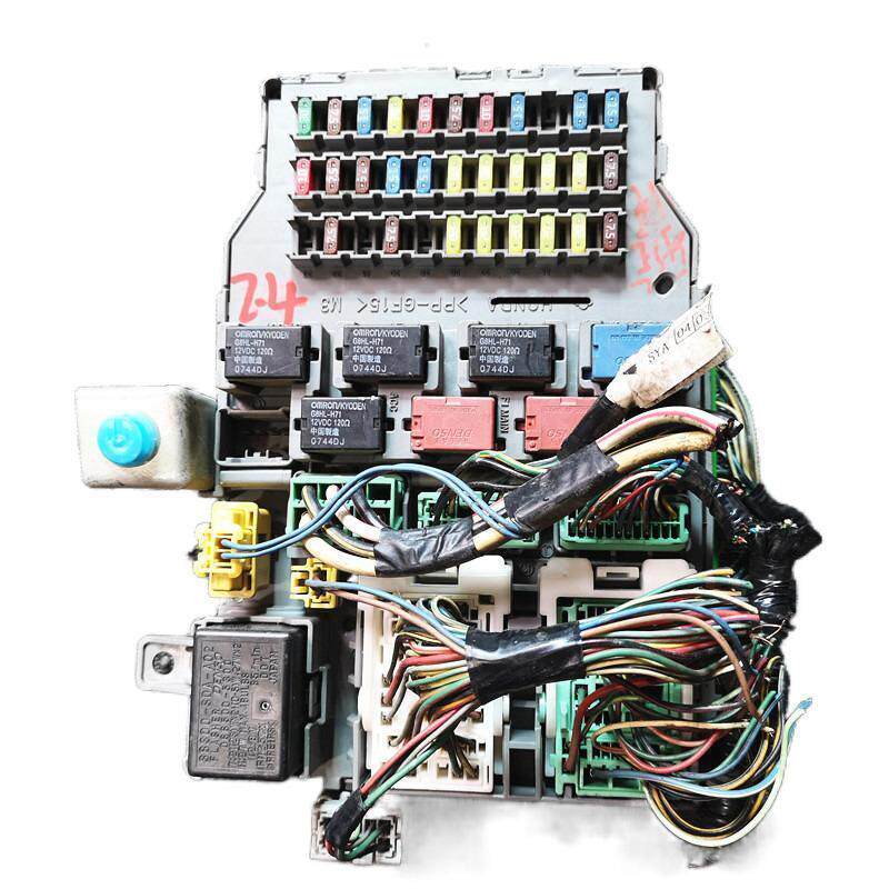 适用本田七代雅阁2.4 车内保险丝盒继电器盒车身中控模块插头总成