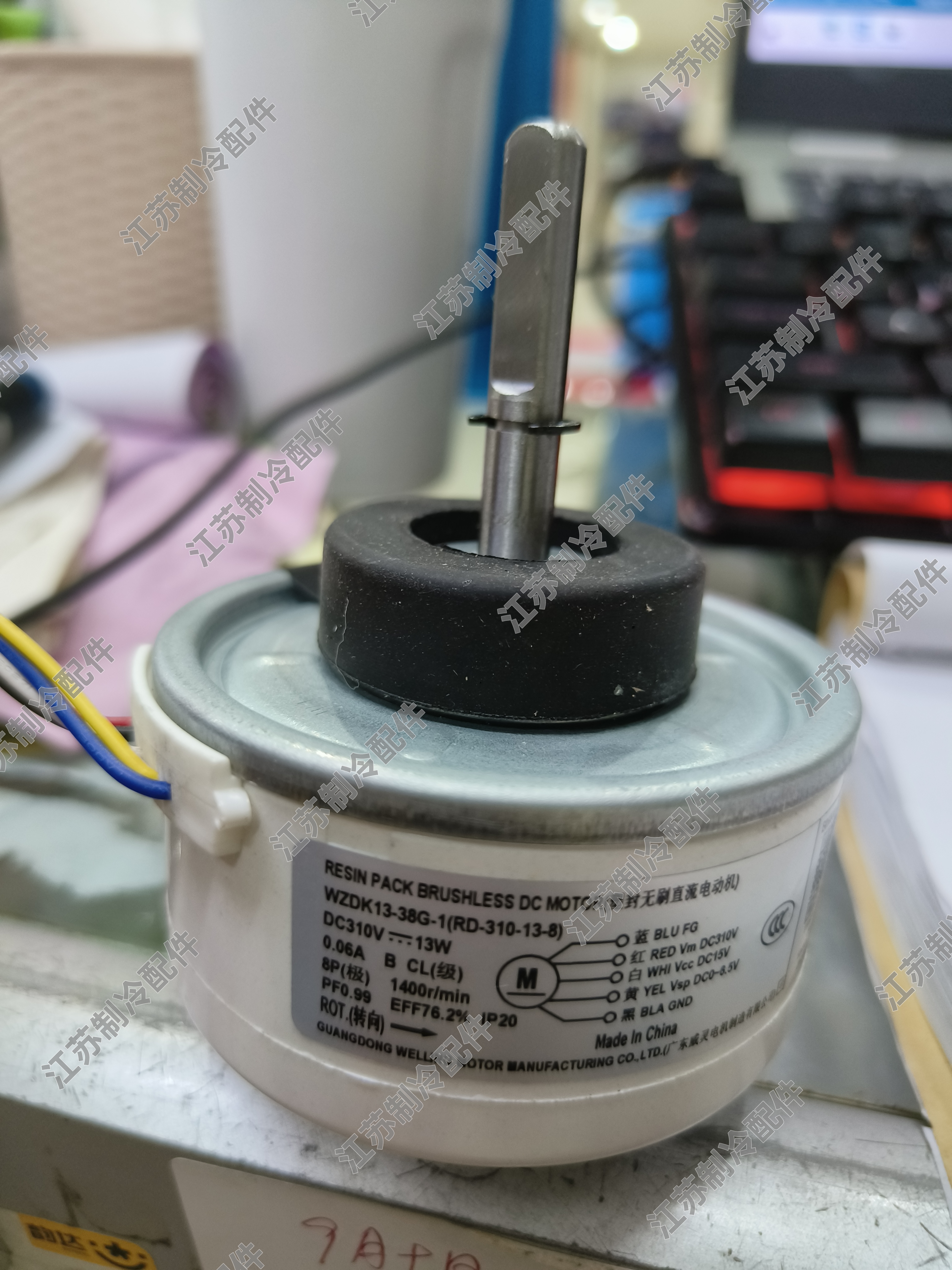 适用于美的五线空调室内直流电机WZDK13-38G-1（RD-310-13-8）内