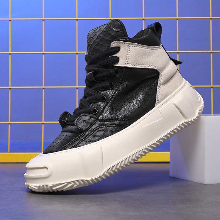 高幫丑萌大頭鞋休閑板鞋四季