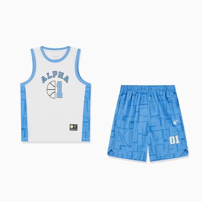 乔丹童装男童篮球服夏季新款速干