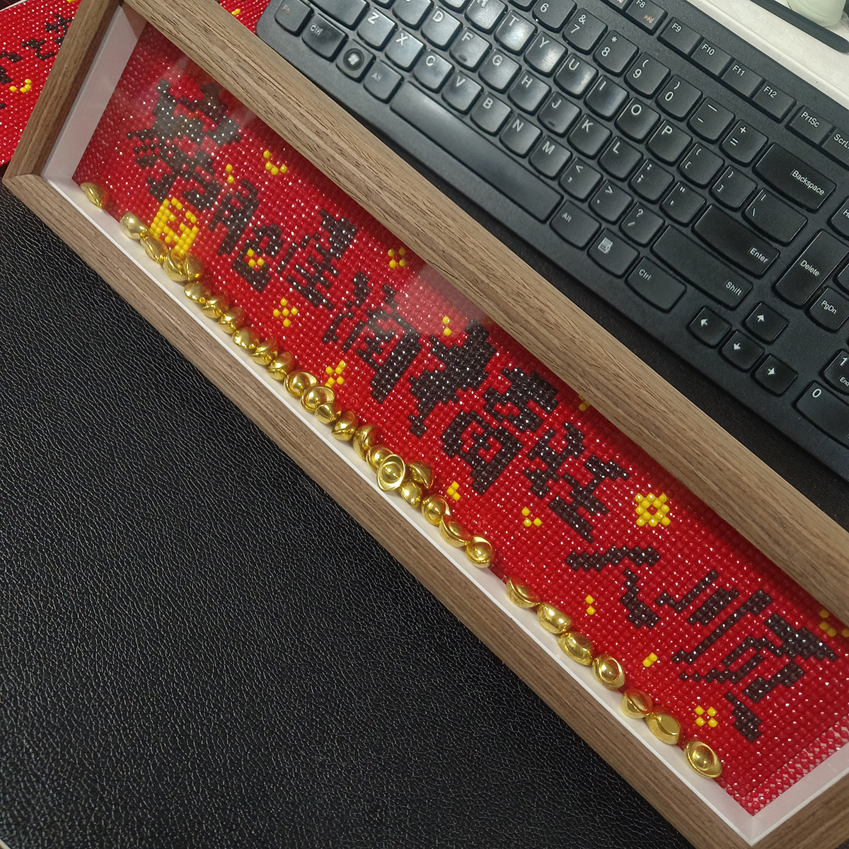 家肥屋润福旺人顺钻石画十字绣2026新款手工贴钻diy元宝进门摆件,居家布艺,钻石绣,淘宝优惠券,粉丝福利购,淘宝优惠卷