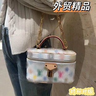 白三彩系列 化妆盒！新款化妆盒子包包！新款爆款系列