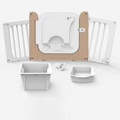 库林亚艺术整理架围栏单片及配件